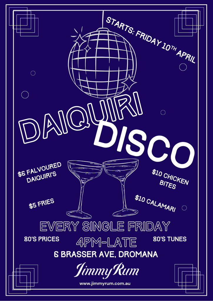 Daiquiri Disco - Friday nights